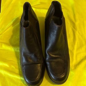 Brown Leather booties. Very comfortable size 8 1/2